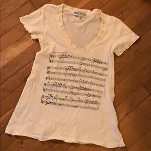 WILDFOX Song Vneck tee